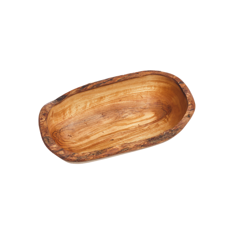 Picture of Rustic Serving Bowl Sml 22cm Olive Wood