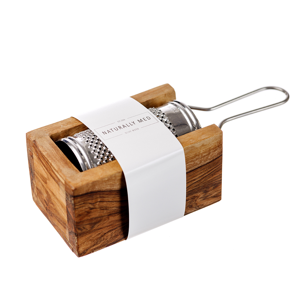 Picture of Cheese Grater Olive Wood