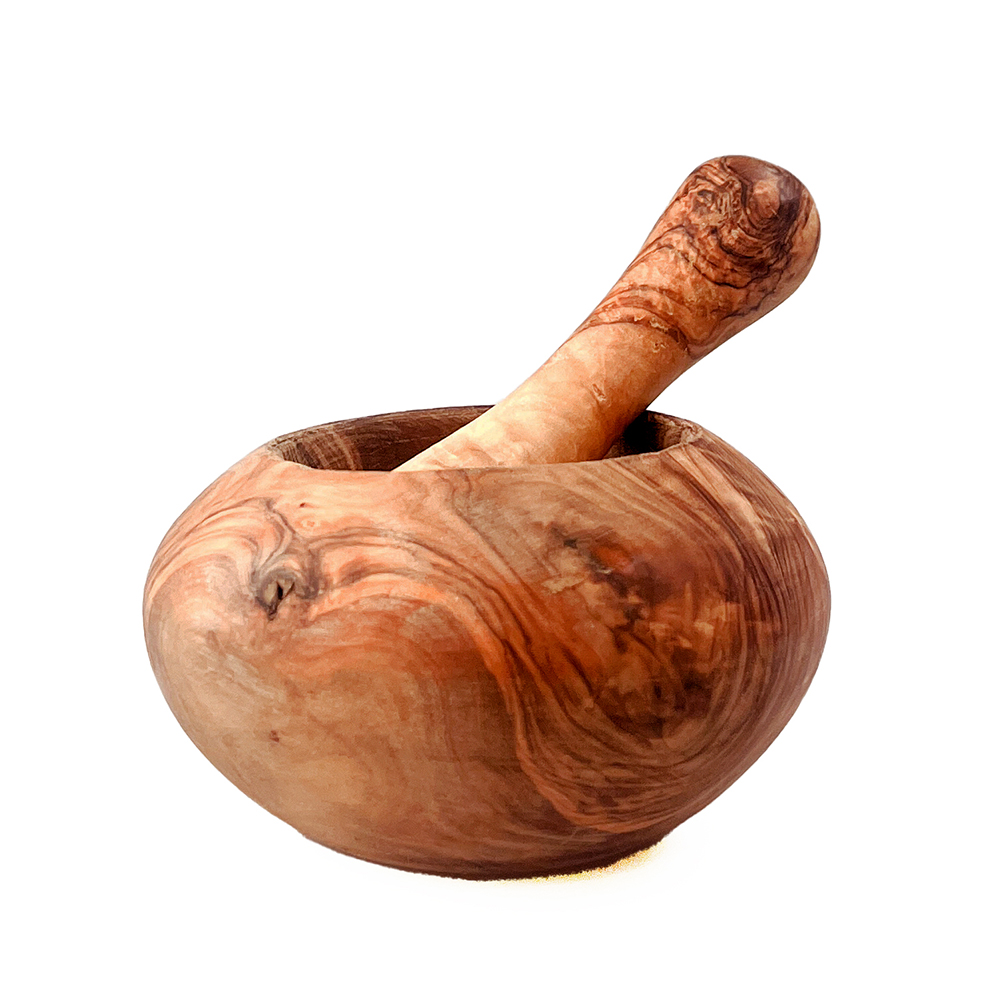 Picture of Sm Pestle & Mortar St Olive Wood