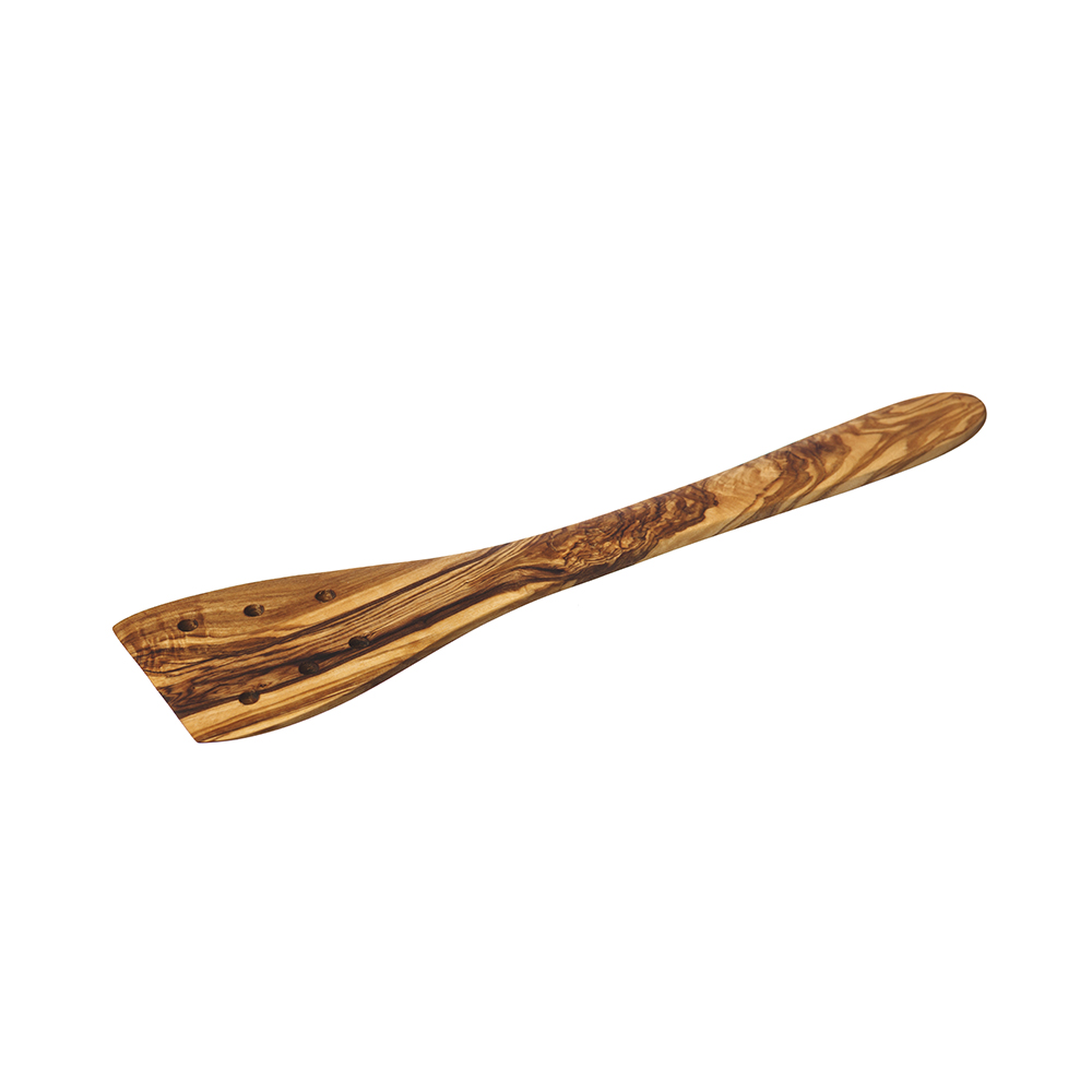 Picture of Slotted Spatula 30cm Olive Wood