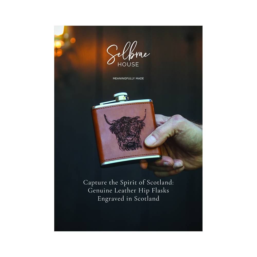 Picture of A6 POS CARD - Highland Cow Hip Flaks