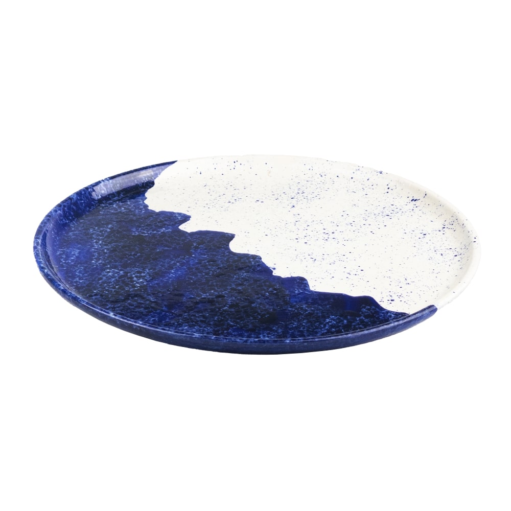 Picture of Ceramic Plate Large - Wave