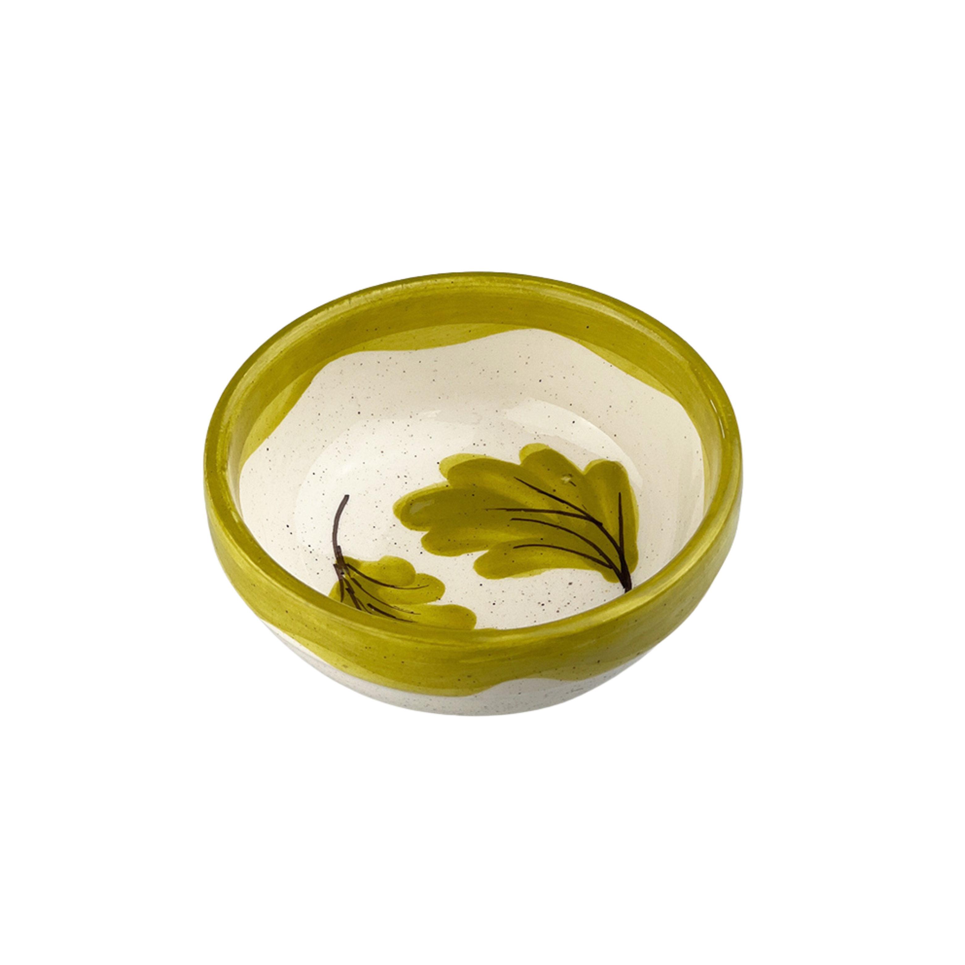 Picture of Ceramic Dip Bowl - Oak Leaves