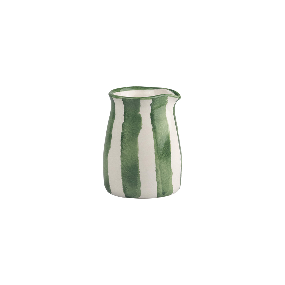 Picture of Small Ceramic Jug - Green Stripe