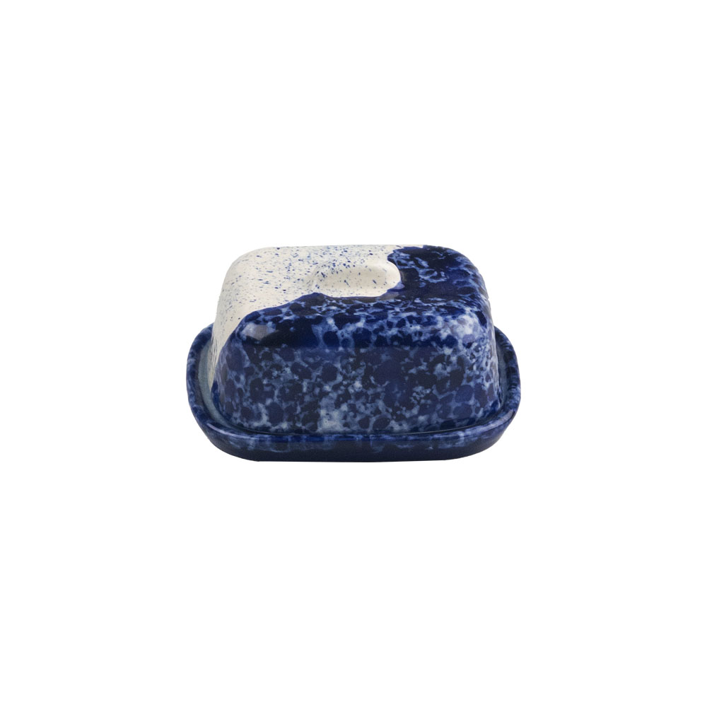 Picture of Mini Ceramic Butter Dish - Wave