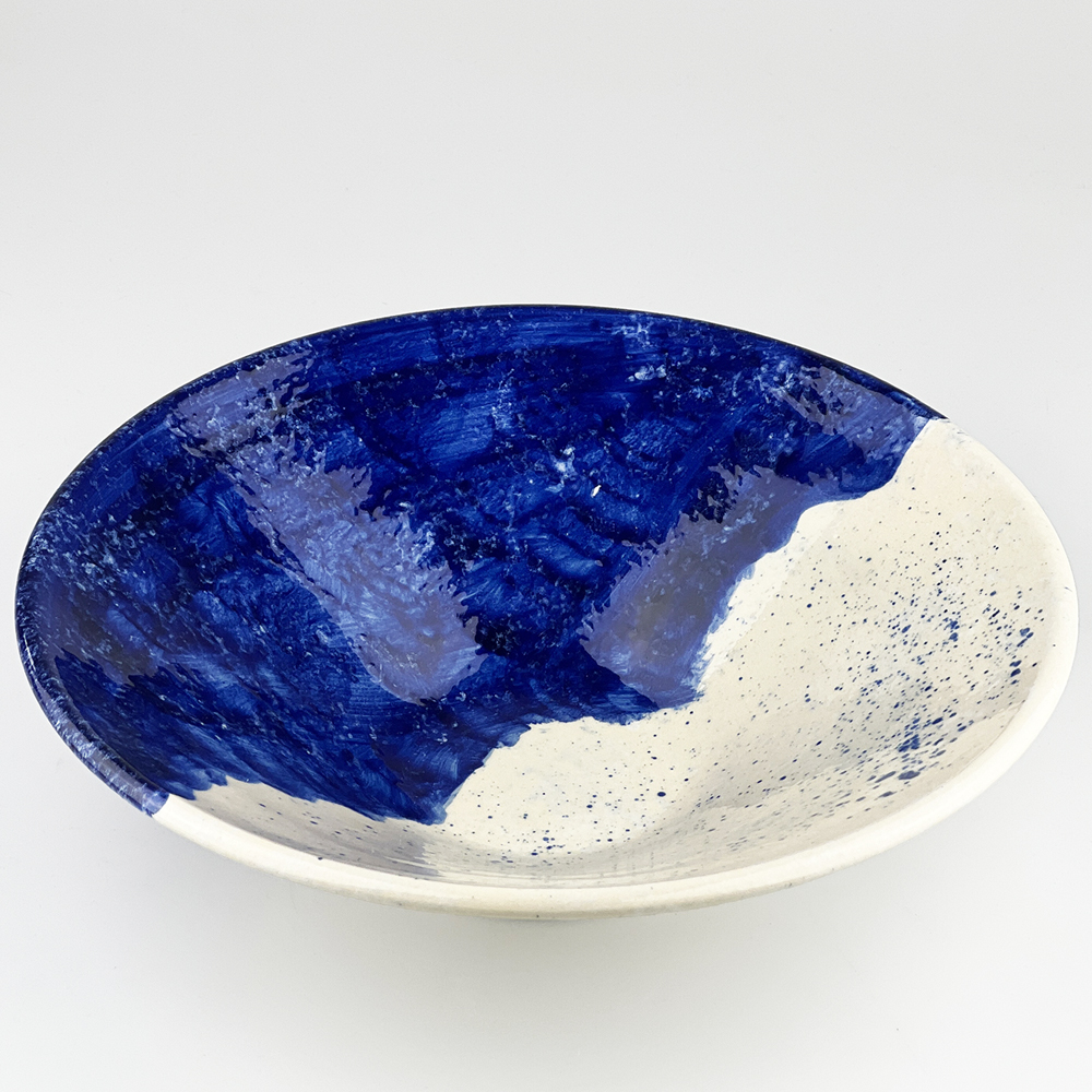 Picture of Ceramic Serving Bowl - Large - Wave