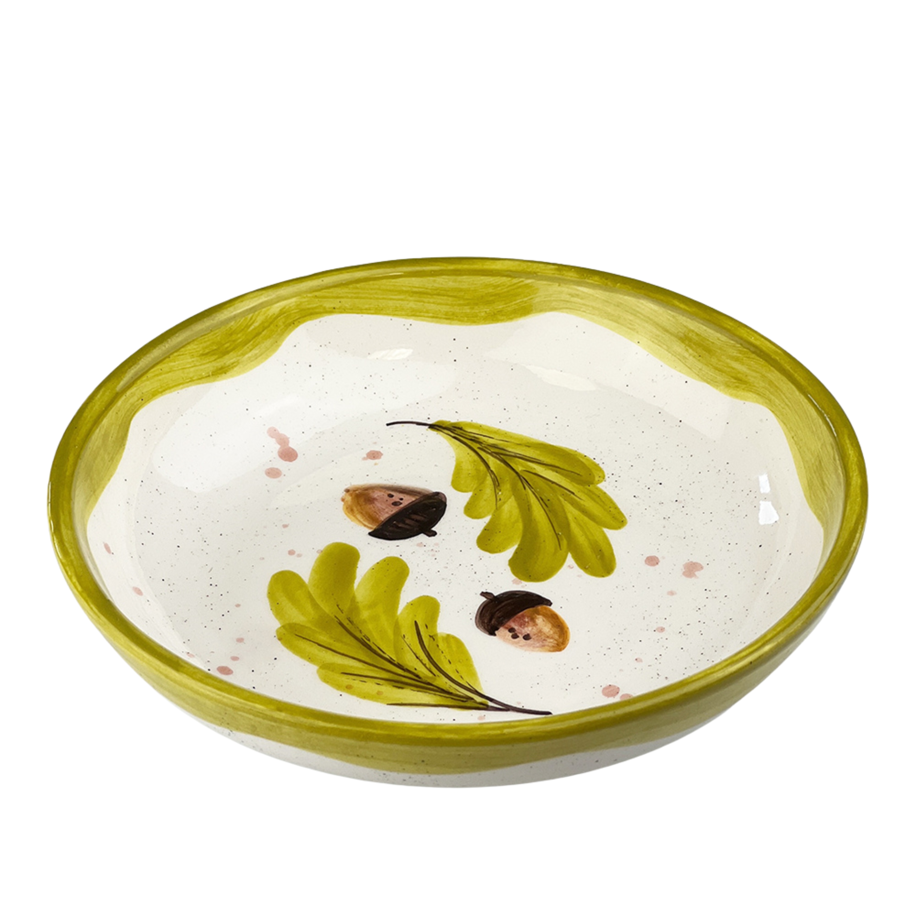 Picture of Ceramic Serving Bowl - Medium -  Autumn Acorns
