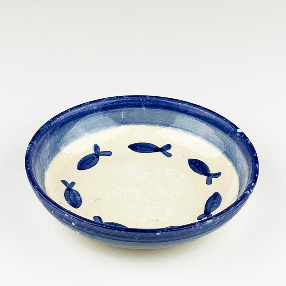 Picture of Ceramic Serving Bowl - Medium - Fish