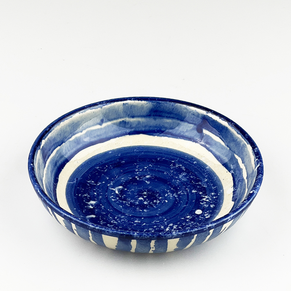 Picture of Ceramic Serving Bowl - Medium - Stripe