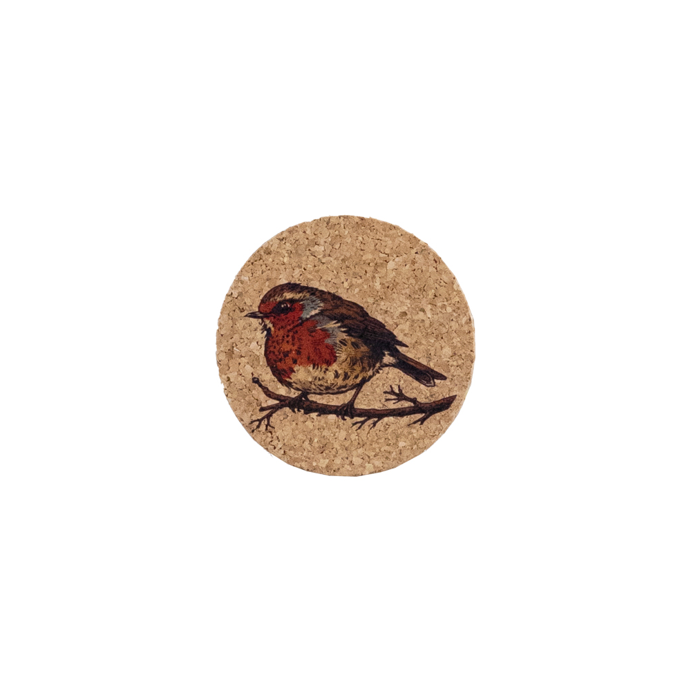 Picture of Cork Coaster - Robin