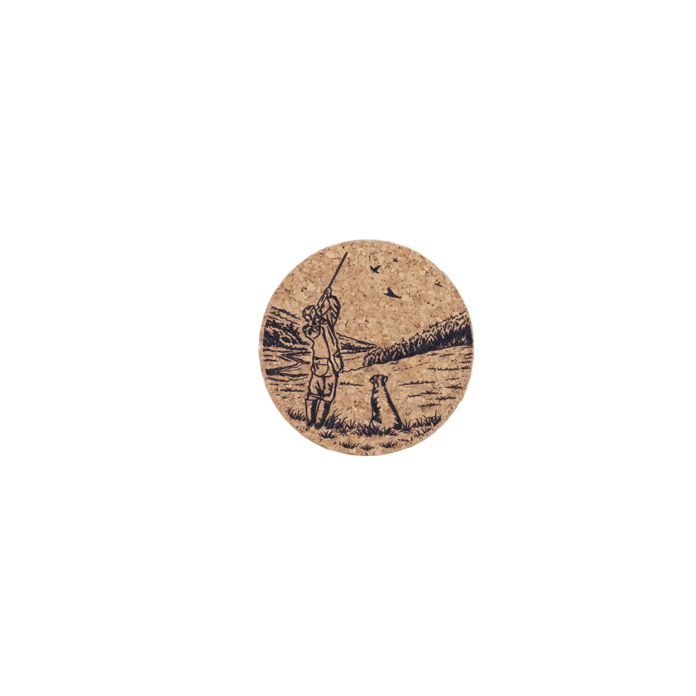 Picture of Single Cork Coaster - Shooting