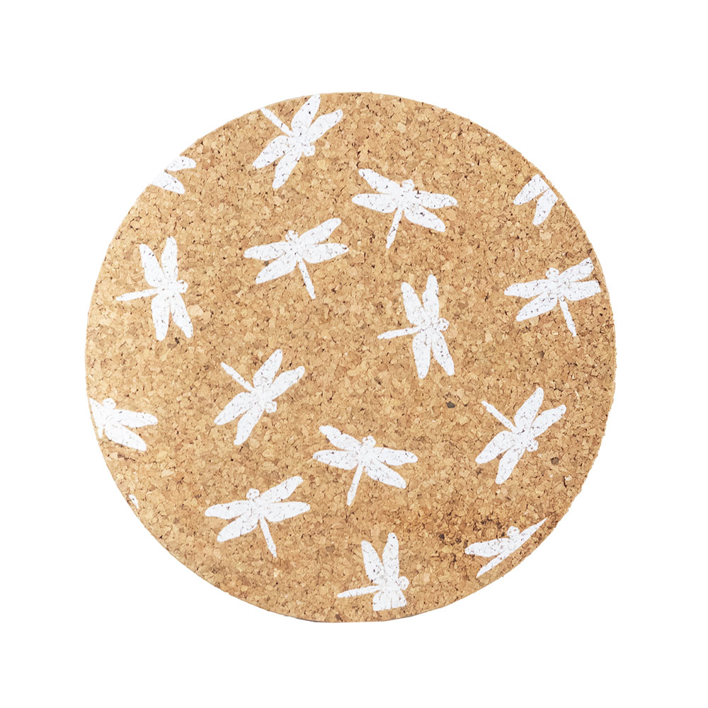 Picture of Cork Pot Stand - Dragonfly