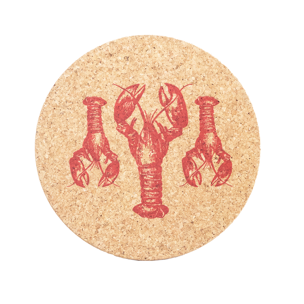 Picture of Cork Pot Stand - Red Lobster