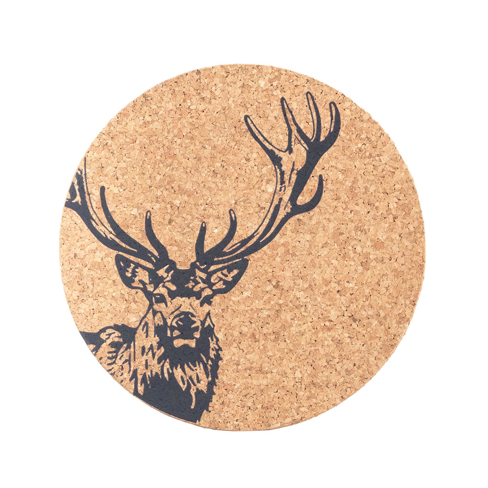 Picture of Cork Pot Stand - Stag