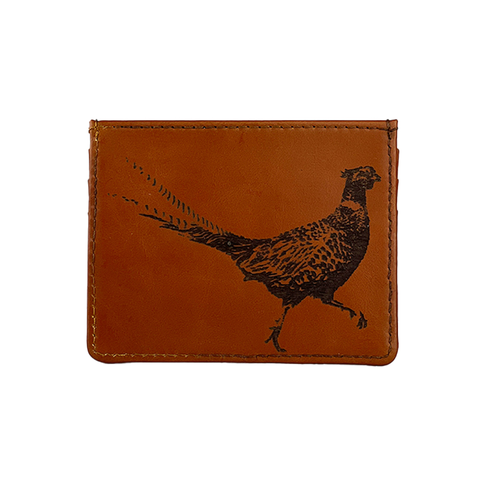 Picture of Leather Card Wallet - Pheasant
