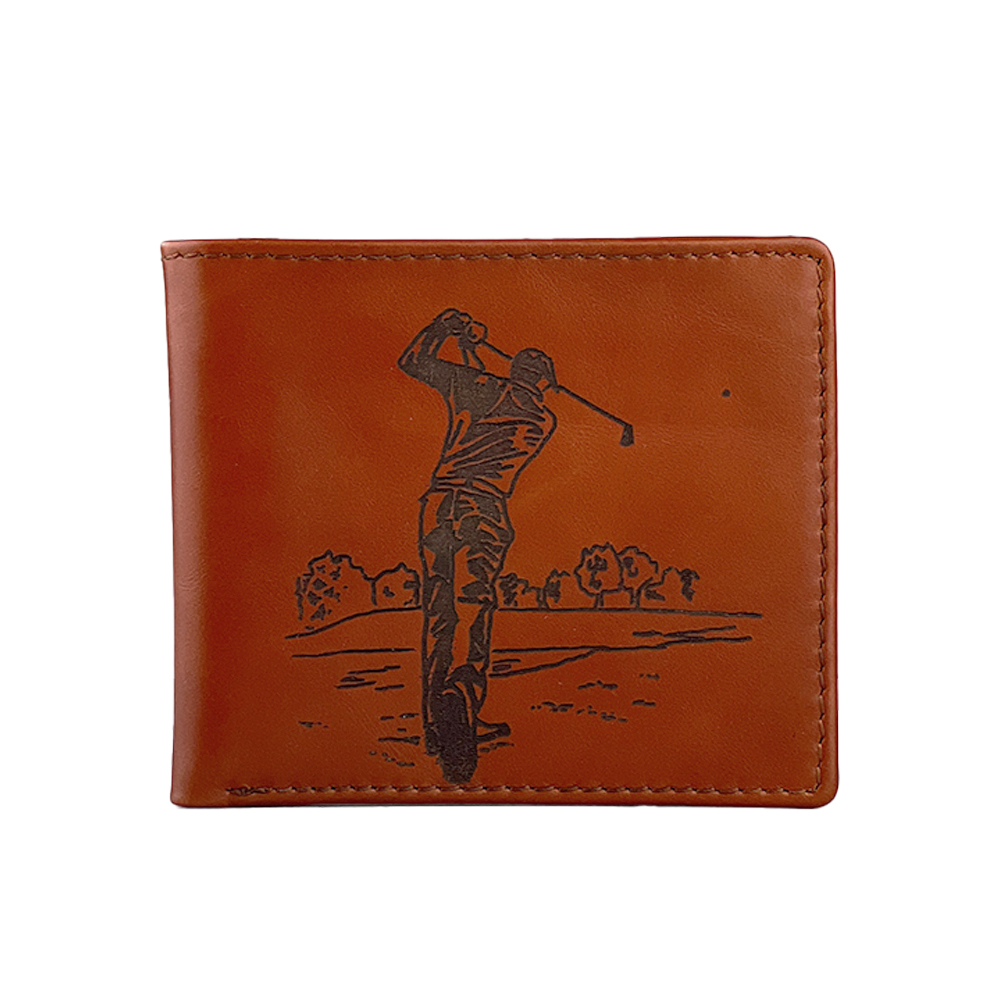 Picture of Leather Wallet -  Golf
