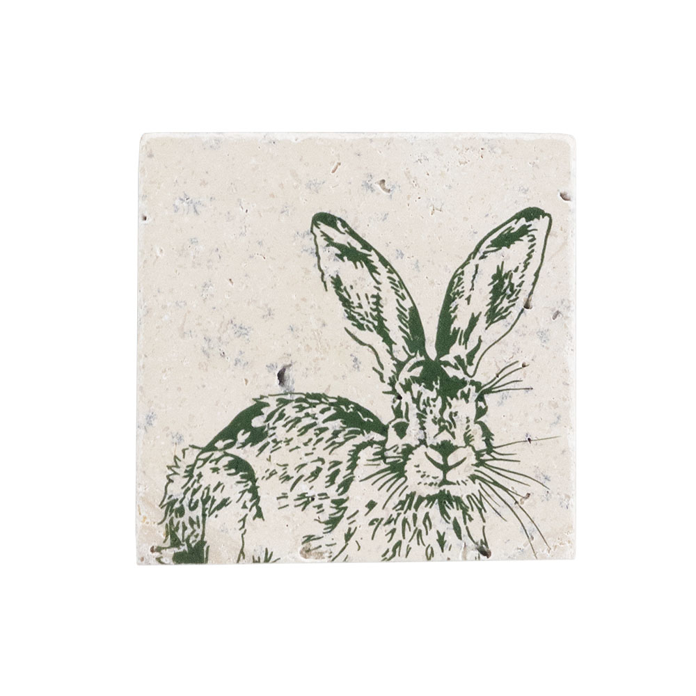 Picture of Single Stone Coaster - Hare