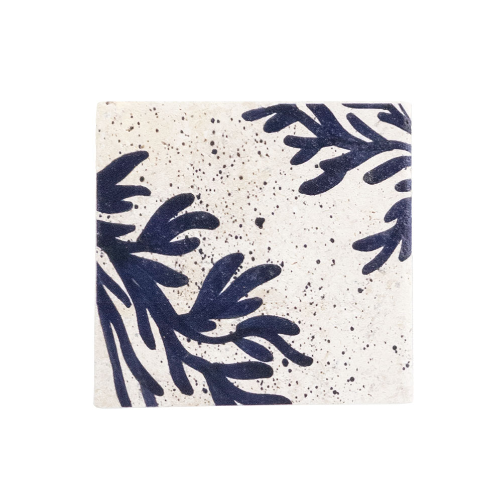 Picture of Single Stone Coaster - Blue Coral
