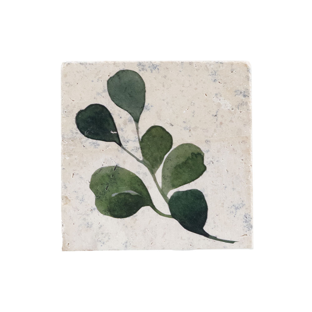Picture of Single Stone Coaster - Flora