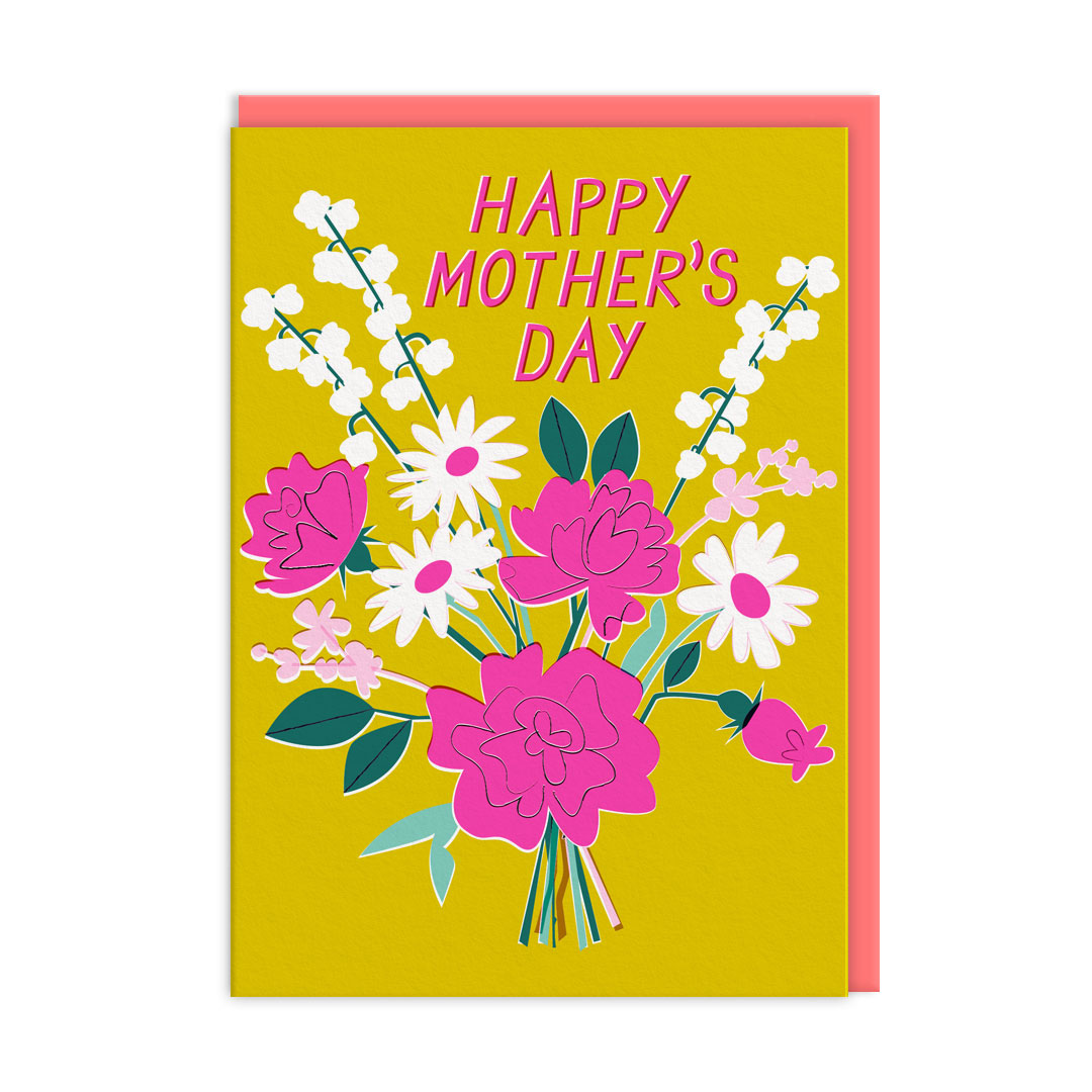 Picture of Mother's Day Bouquet Greeting Card (10787)