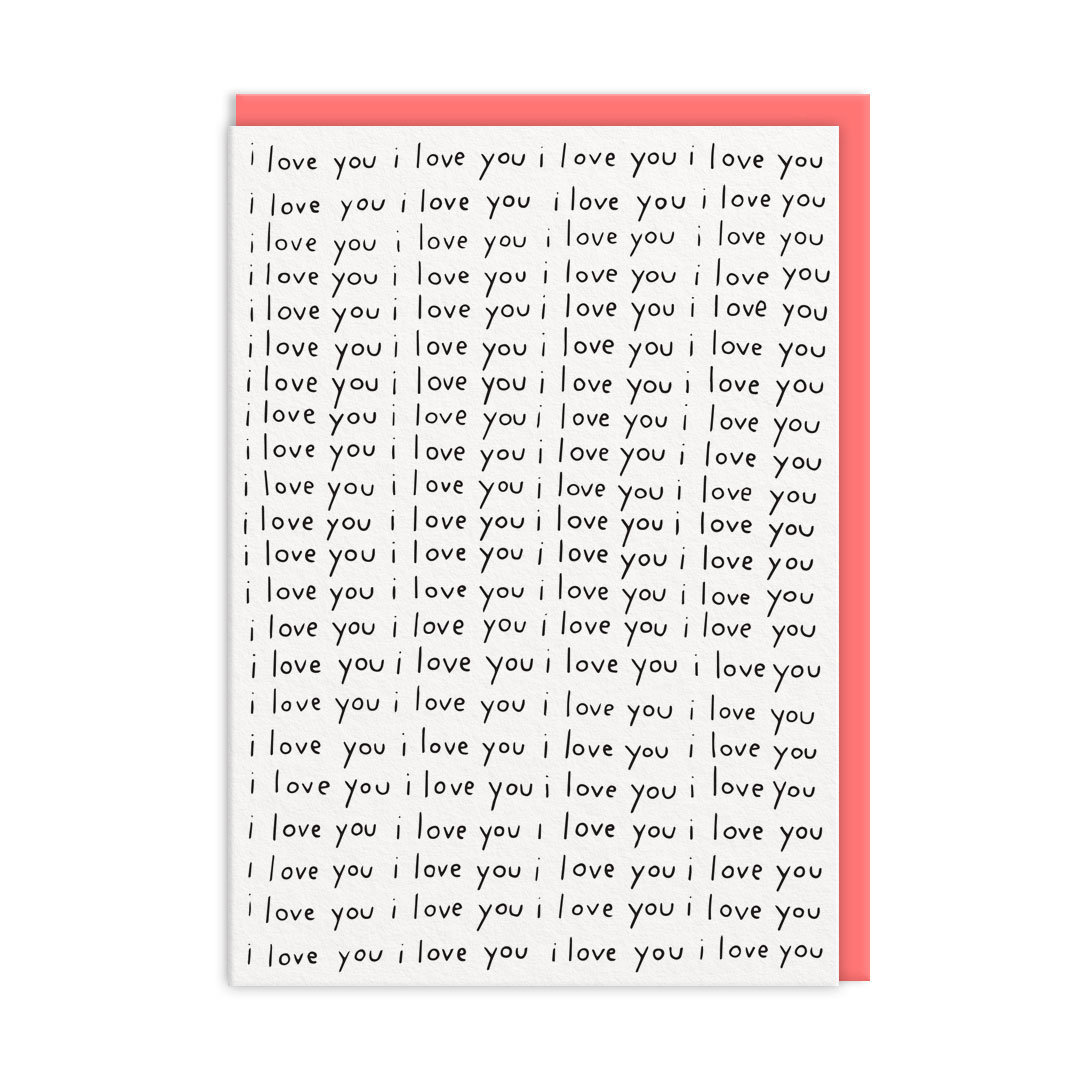 Picture of I Love You Greeting Card (11064)