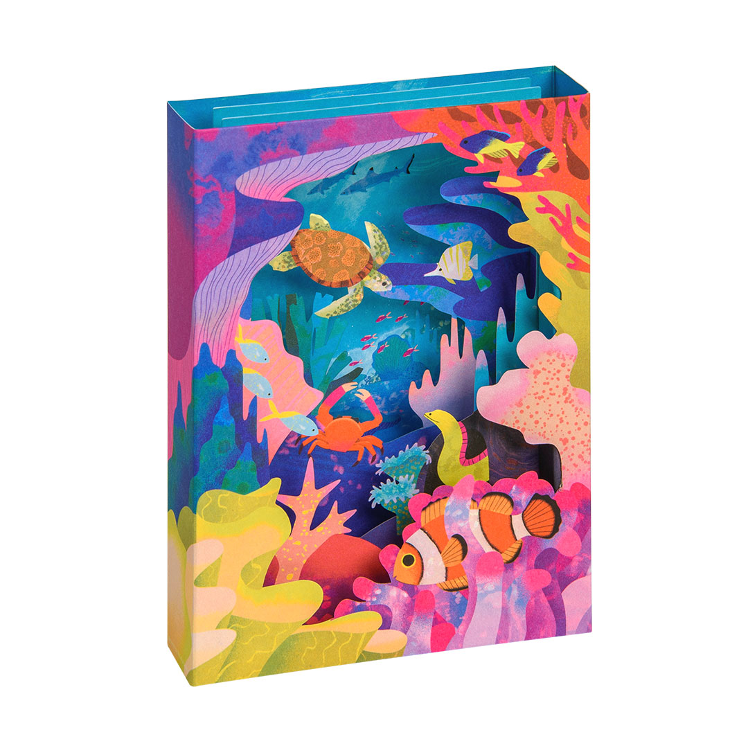 Picture of Great Barrier Reef - 3D Panoramic Card (12103)