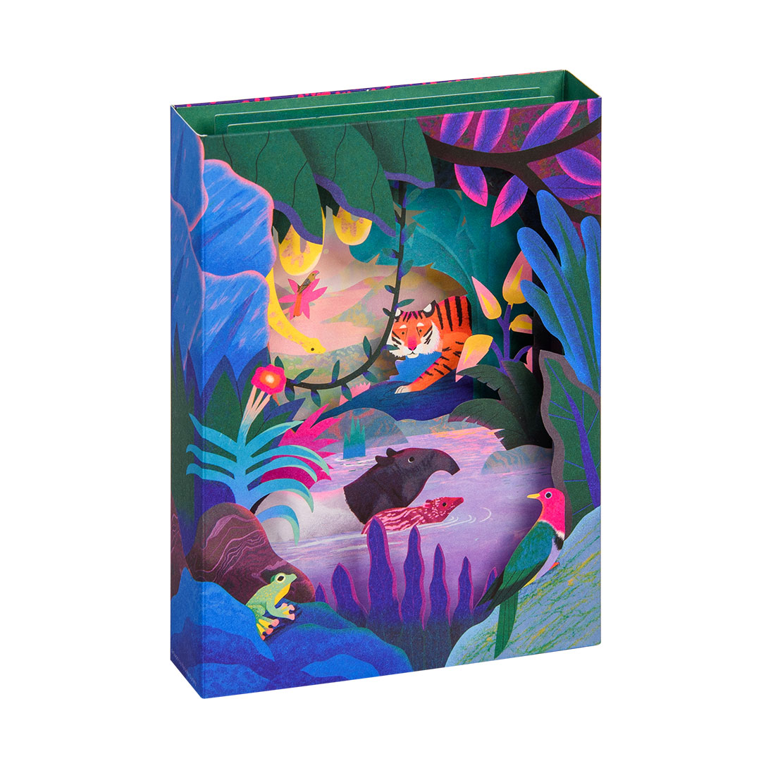 Picture of Animals - Jungle - 3D Panoramic Card (12106)