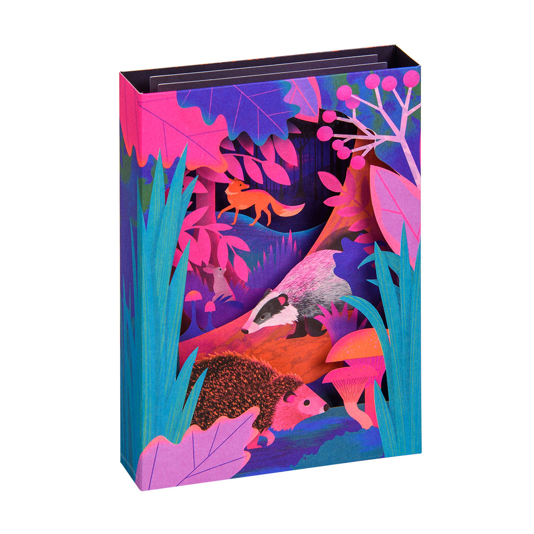 Picture of British Woodland - 3D Panoramic Card (12109)