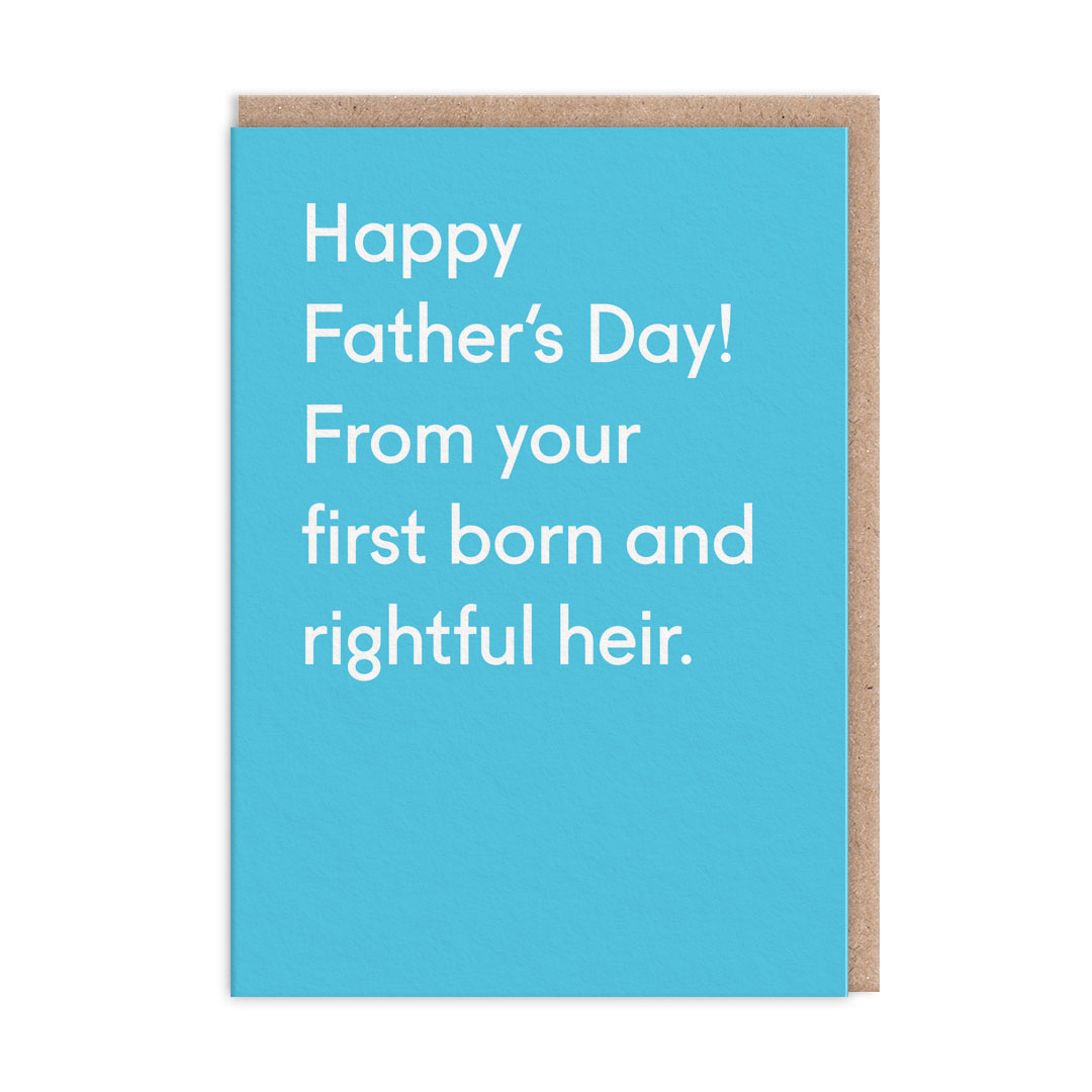 Picture of Rightful Heir Greeting Card (12567)