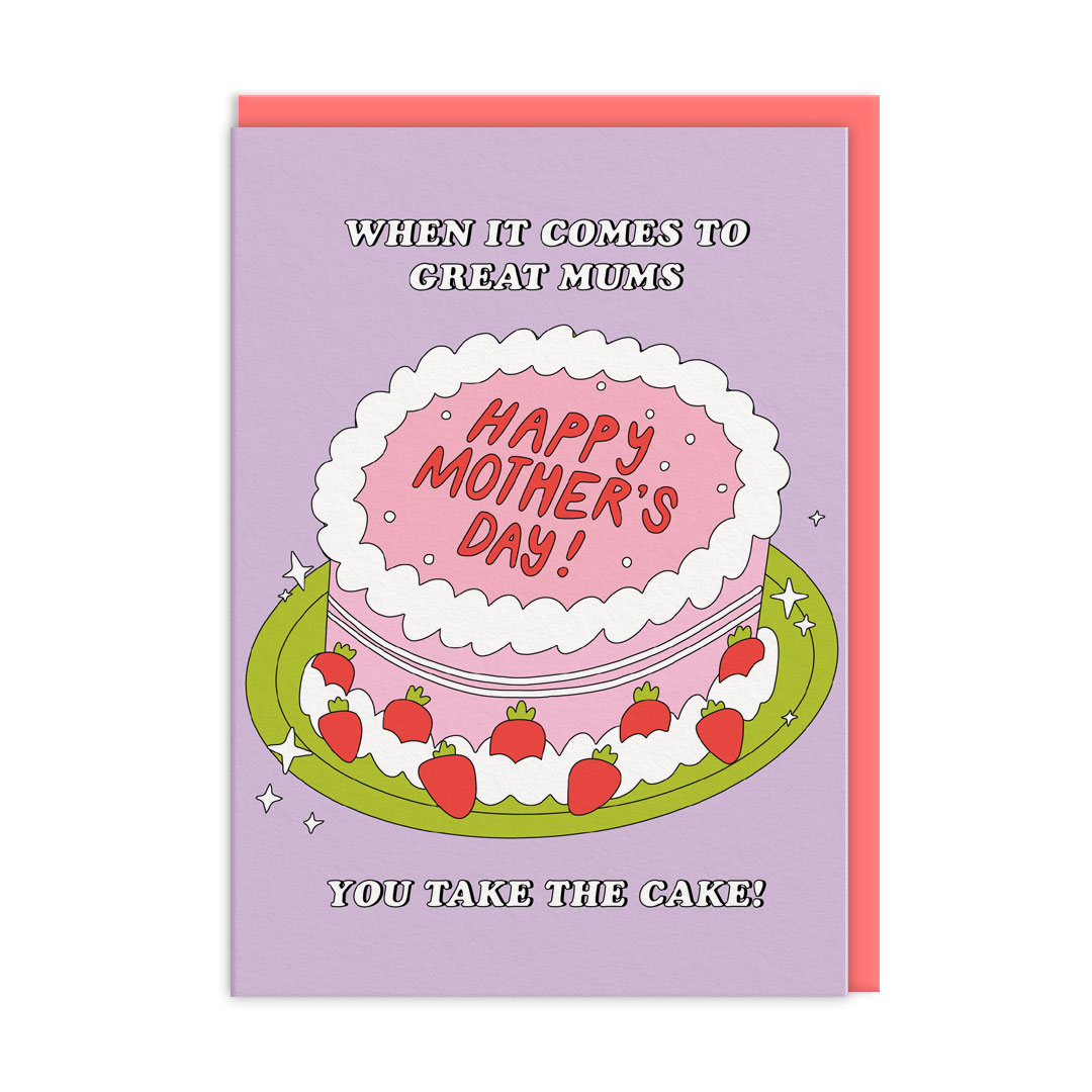 Picture of Happy Mother's Day Cake Greeting Card (12580)