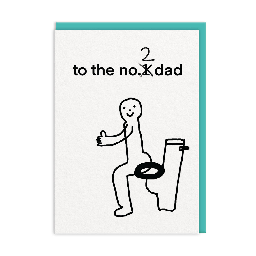 Picture of Dad No.2 Greeting Card (12644)