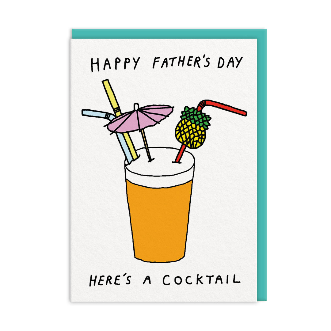Picture of Dad Beer Greeting Card (12645)