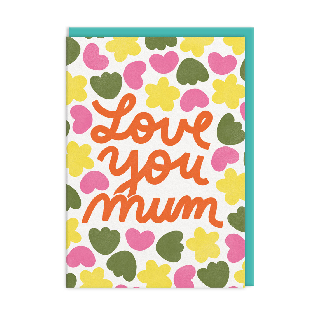 Picture of Love You Mum Greeting Card (12654)