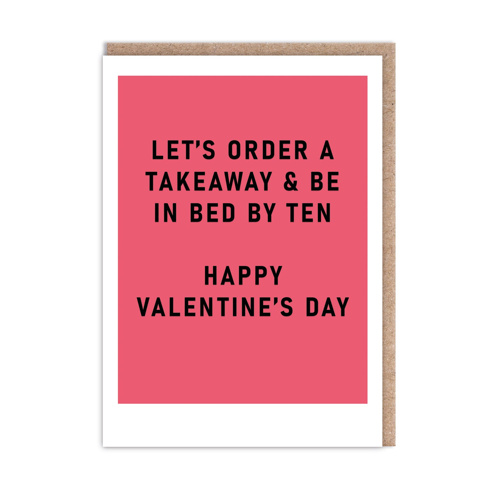 Picture of Let's Order a Takeaway Greeting Card (12712)