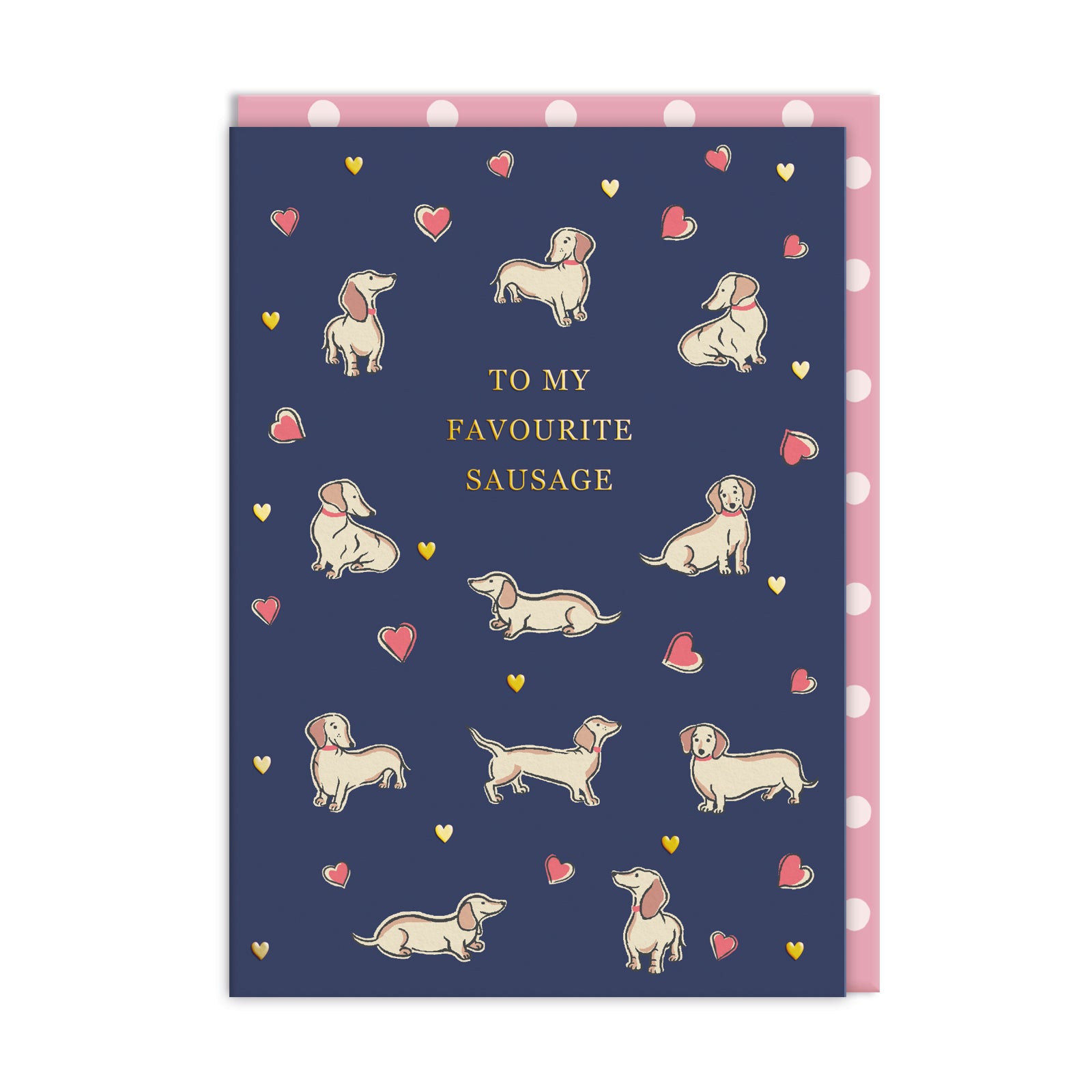 Picture of My Favourite Sausage Greeting Card (12716)