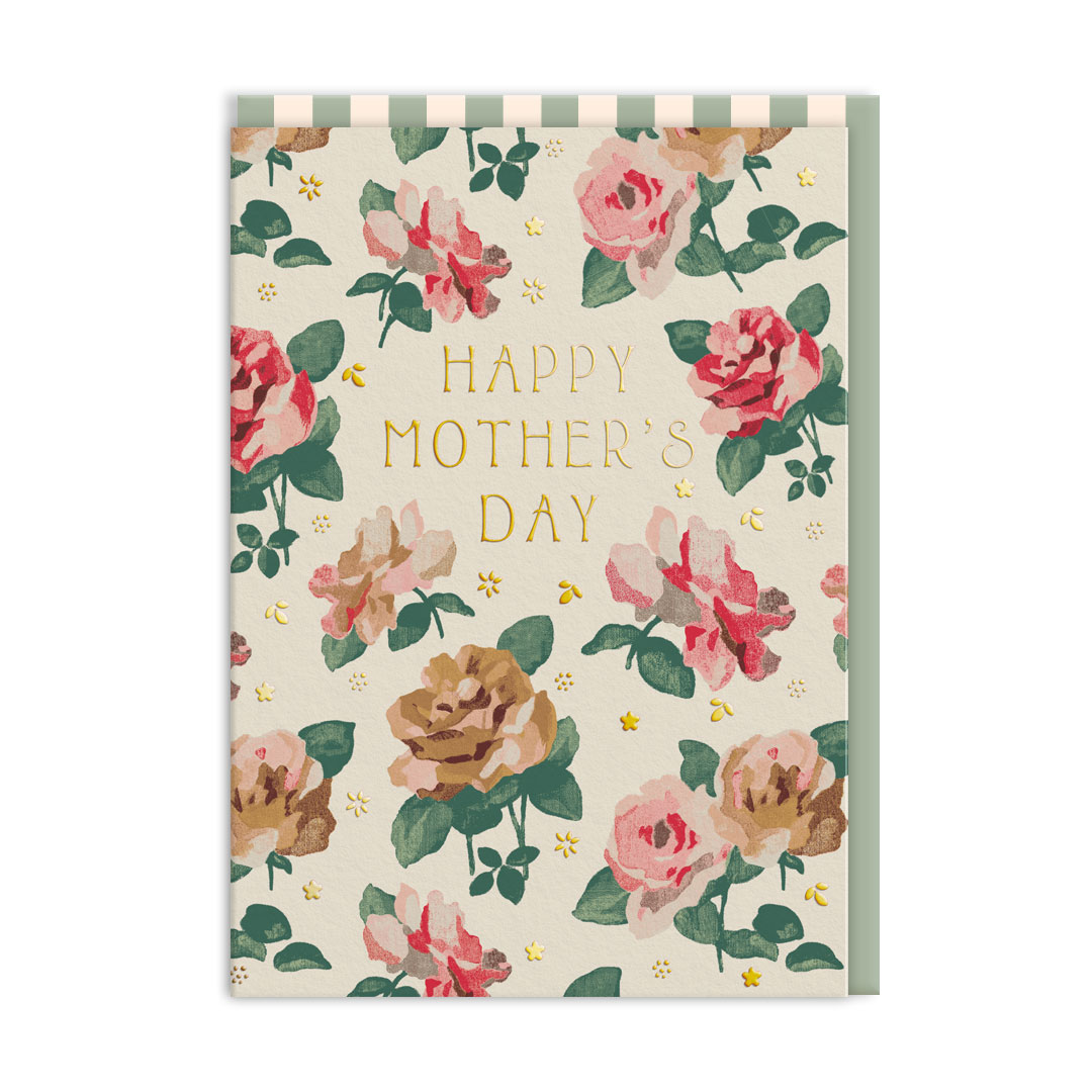 Picture of Happy Mothers Day Archive Rose Card (12720)