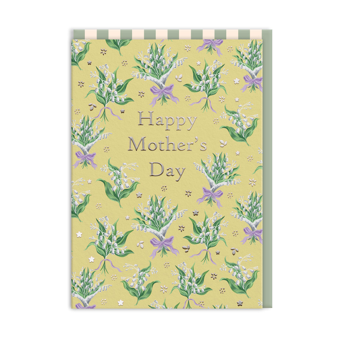Picture of Happy Mothers Day Lily of the Valley Card (12721)