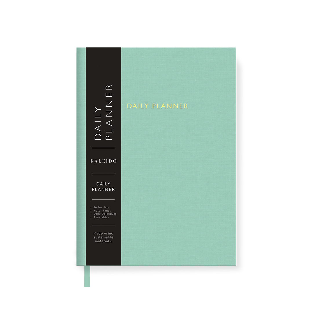 Picture of Mint Fabric Daily Planner (A5) (12751)