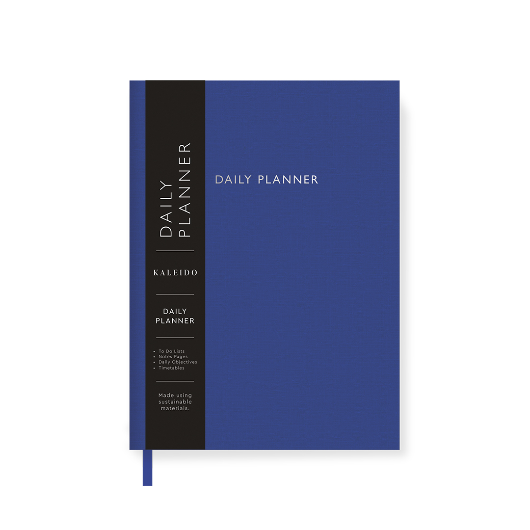 Picture of Ultramarine Fabric Daily Planner (A5) (12754)
