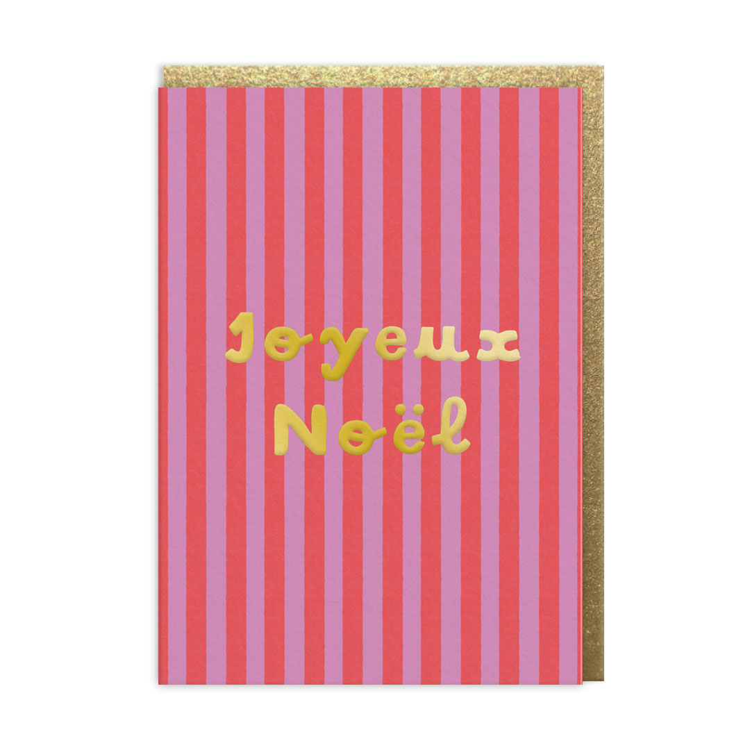 Picture of Joyeux Noel Greeting Card (12760)