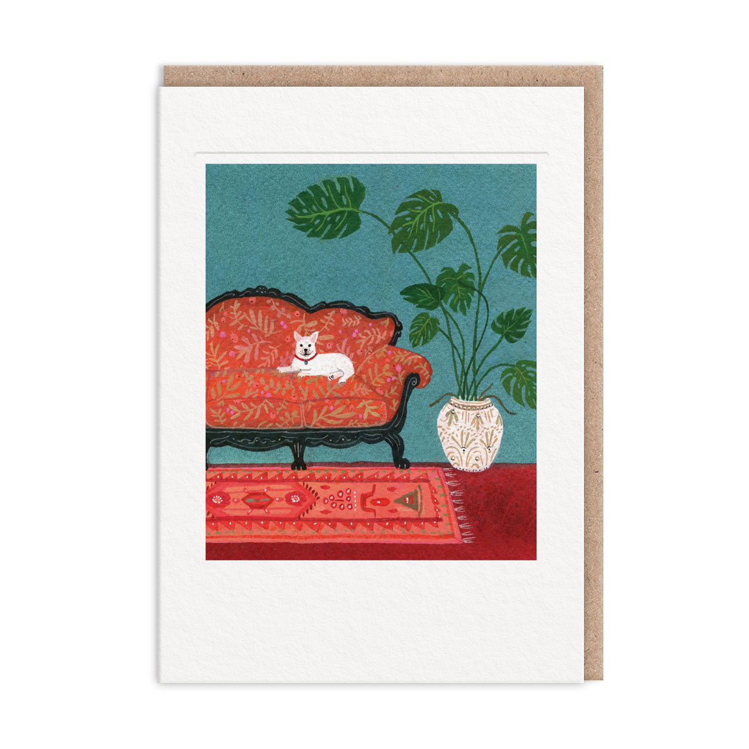 Picture of French Bulldog Greeting Card (12820)