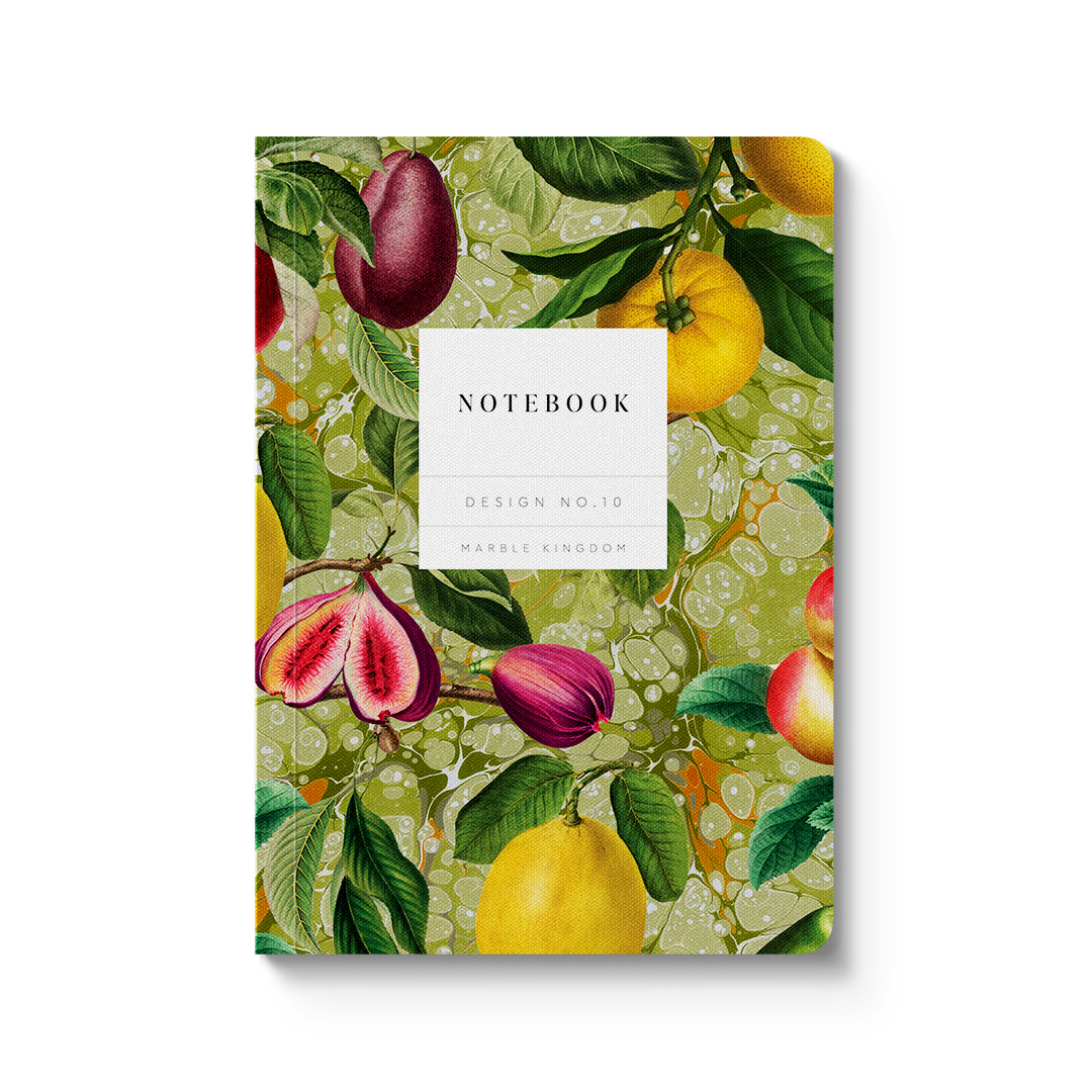 Picture of Marble Fruit Perfect Bound Notebook (A6) (12829)