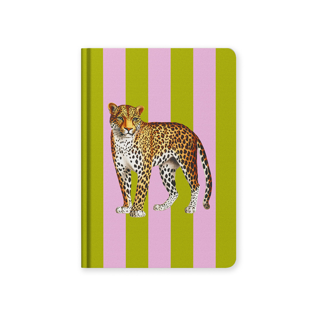 Picture of Stripe Leopard Hardback Notebook (A5) (12832)