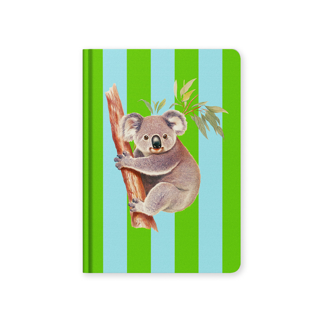 Picture of Stripe Koala Hardback Notebook (A5) (12834)
