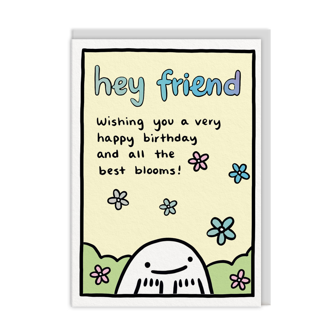 Picture of Hey Friend Greeting Card (12841)
