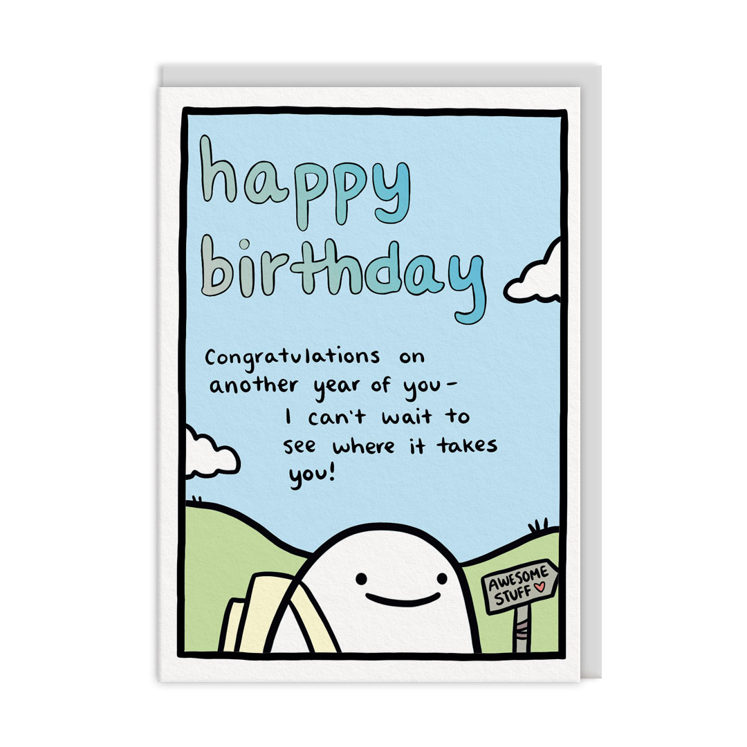 Picture of Another Year Greeting Card (12843)