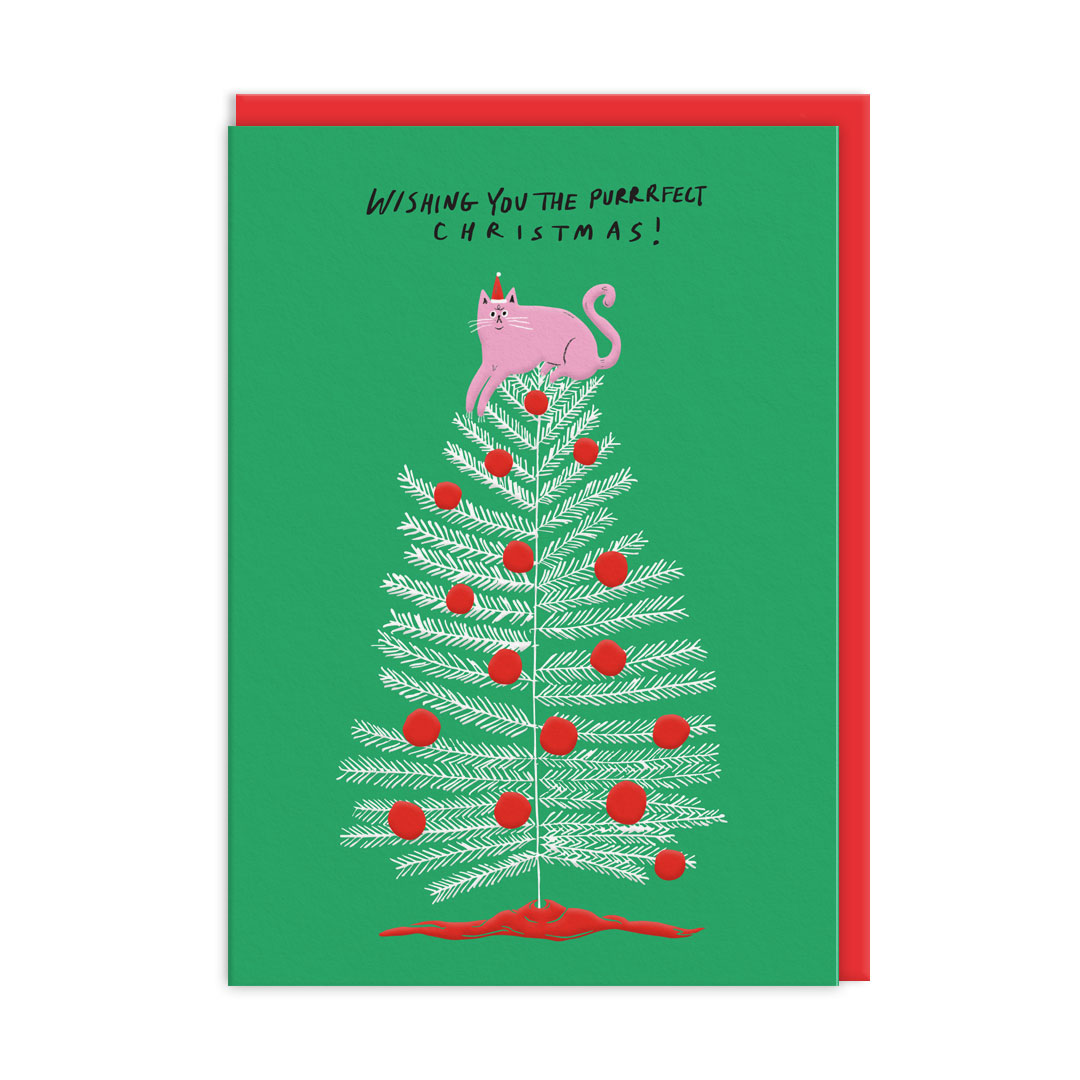 Picture of Purrfect Christmas Greeting Card (12892)