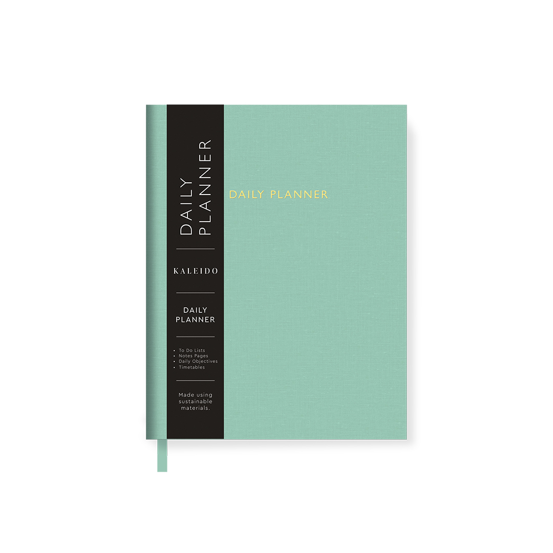 Picture of Mint Fabric Daily Planner (B6) (12915)
