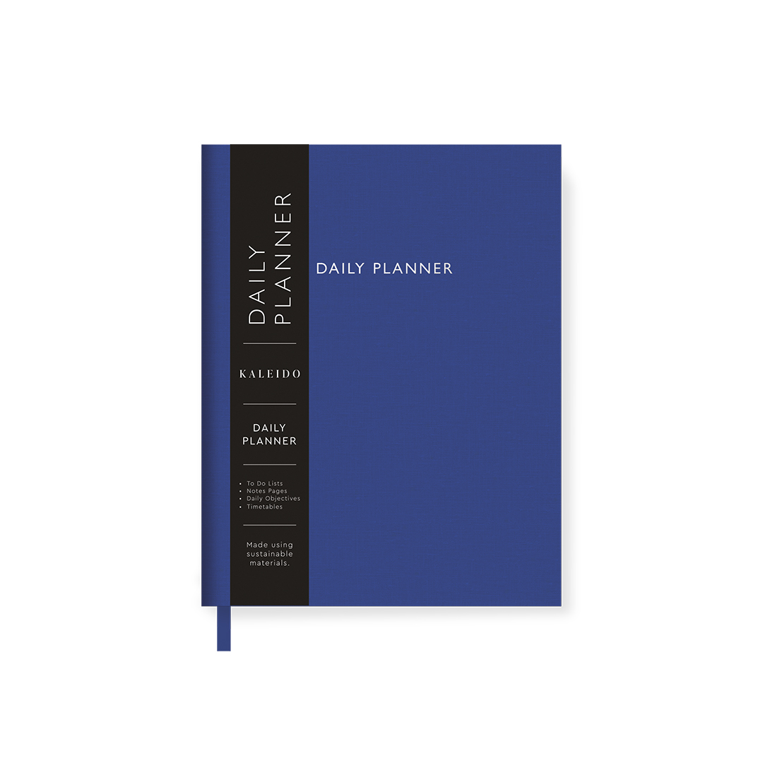 Picture of Ultramarine Fabric Daily Planner (B6) (12918)
