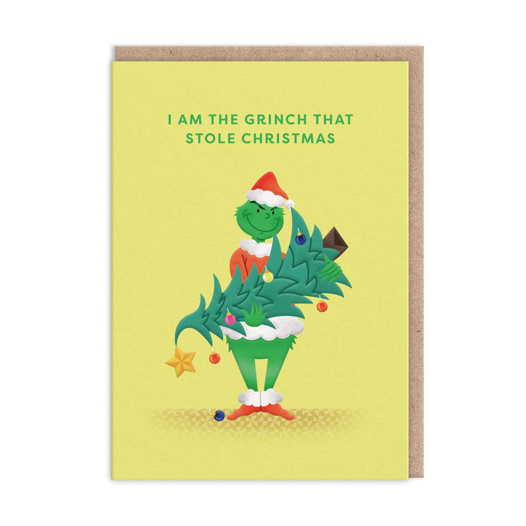 Picture of The Grinch Greeting Card (12925)